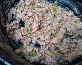 Foto del paso 2 de la receta: Sorrentinos integrales de salmón rosado con salsa de tomate