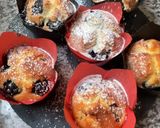 Une image de l'étape 8 de MUFFINS 🧁🍒CHERRY BLOSSOM🍒BLUBERRIES🫐🫐.