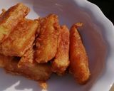 A picture of step 4 of Yam pakora.