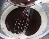 Foto langkah ke 3 dari resep Fudgy & Shiny Crust Brownies Selai Coklat | Tanpa DCC.
