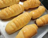 Foto langkah ke 6 dari resep Roti isi pisang coklat lembut.