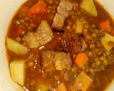Foto del paso 4 de la receta: Guiso de Lentejas simple de carne de asado