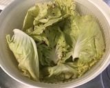 Une image de l'étape 2 de Salade castelfranco aux tomates, jambon blanc et tome de chèvre.