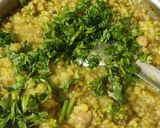 A picture of step 3 of Hesarubele Huggi (moongdal khichadi).