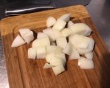 Une image de l'étape 4 de Soupe de légumes au lard et jus d'agneau.