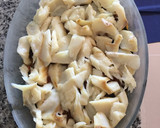 Foto del paso 4 de la receta: Bacallà setinat amb all i oli suau