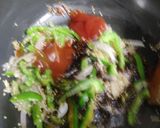 A picture of step 6 of Dragon potatoes.