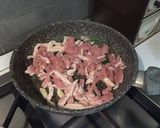 Foto del paso 6 de la receta: Quinoa con morrones, champiñones, zanahoria y pechuga de pavo