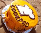 Cookpad logo fondant cakes plain vanilla and super milk flavour recipe step 21 photo