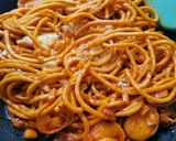 Foto langkah ke 4 dari resep Spaghetti Bolognese Instant.