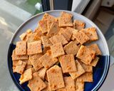 Foto langkah ke 10 dari resep Almond Cheese Crackers (Keripik Keju Tepung Almond).