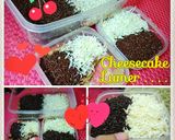 Foto langkah ke 4 dari resep Cheesecake Lumer Special.