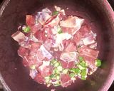 A picture of step 4 of Mchunga veggies #weekly jikoni challenge.