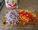Foto del paso 1 de la receta: Espagueti con carne picada en la misma sartén