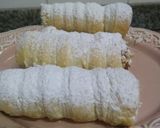 Foto del paso 11 de la receta: Cañoncitos de hojaldre con dulce de leche y pastelera 👩🏼🍳