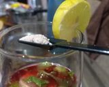 A picture of step 3 of Hibiscus flower Mojito.