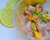 Foto del paso 4 de la receta: Ceviche de atún y mango
