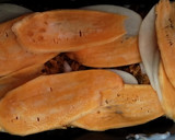 Foto del paso 4 de la receta: Milhojas de papa y batata (boniato) con carne de cerdo