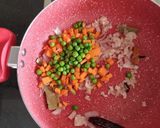 A picture of step 4 of Pudina Rice.