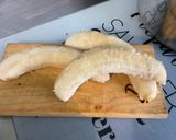 Une image de l'étape 1 de Tarte bananes et pistache.