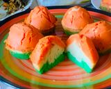 एग्ग्लेस तिरंगा कप मफीन (eggless muffin recipe in marathi) रेसिपी स्टेप 9 फोटो 