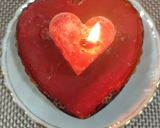 A picture of step 4 of Eggless sponge Chocolate cake.