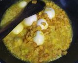 Foto langkah ke 4 dari resep Telur + Kentang Bumbu Kuning.