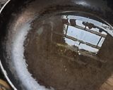 A picture of step 6 of Surmai and bangda fried fish.