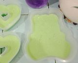 Foto langkah ke 5 dari resep Puding lumut daun pandan.
