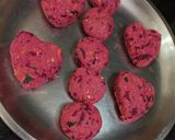 A picture of step 4 of Beetroot Oats Mini Tikki.