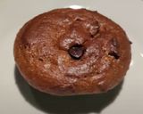 A picture of step 6 of High Protein, Macro Friendly, Vegan Double Chocolate Muffin.