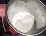A picture of step 2 of Ground Rice flour Ladoo.