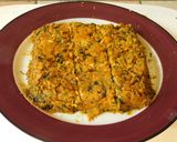A picture of step 4 of Kothimbir vada.