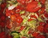 Gyors Reggeli 🧅🧄🥚🫑🌶️🥗lilaHagymás 🧄🧅🥚Tükör tojás szafalédival 🍣🥙 recept fázis 6 fotója