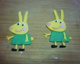 Foto del paso 3 de la receta: Torta de pepa pig cumpleaños de mellizos