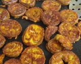 बेगुन भाजा (Begun bhaja recipe in Hindi) रेसिपी चरण 5 फोटो