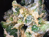 Brócoli rebozado con parmesano