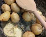 A picture of step 4 of Korean Rest Stop Potato.