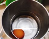 Hình bước làm 1 của món Sauce dầu trứng sữa để làm bông lan trứng muối
