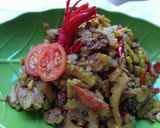 Foto langkah ke 4 dari resep Tumis pare ikan asin(no pahit).