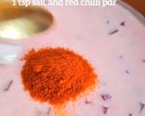 A picture of step 2 of Beetroot Raita- Summer Special.
