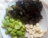 Foto del paso 1 de la receta: Ensalada de charqui con habas