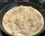 Foto del paso 4 de la receta: Paccheri con Panceta a la crema de Camembert