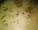 A picture of step 3 of Jeera Rice.