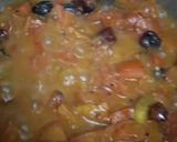 A picture of step 4 of Hyderabadi timatar ki chutney.