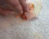 A picture of step 2 of One Bite Tandoori roll #CookpadRamadan.