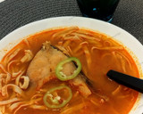 Halászlé gyúrt tésztával gluténmentesen recept fázis 9 fotója