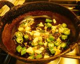 A picture of step 3 of Rice Upam.
