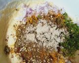 A picture of step 3 of Moong Dal bhajiya.