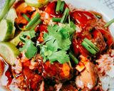 รูปขั้นตอนการทำที่ 14 ของ ข้าวหมูแดงโลโบไข่มะตูม